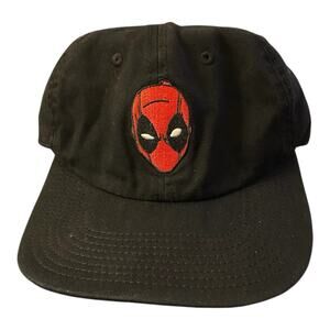Deadpool Black‎ Hat Reversible COMICSTRIP Baseball Cap